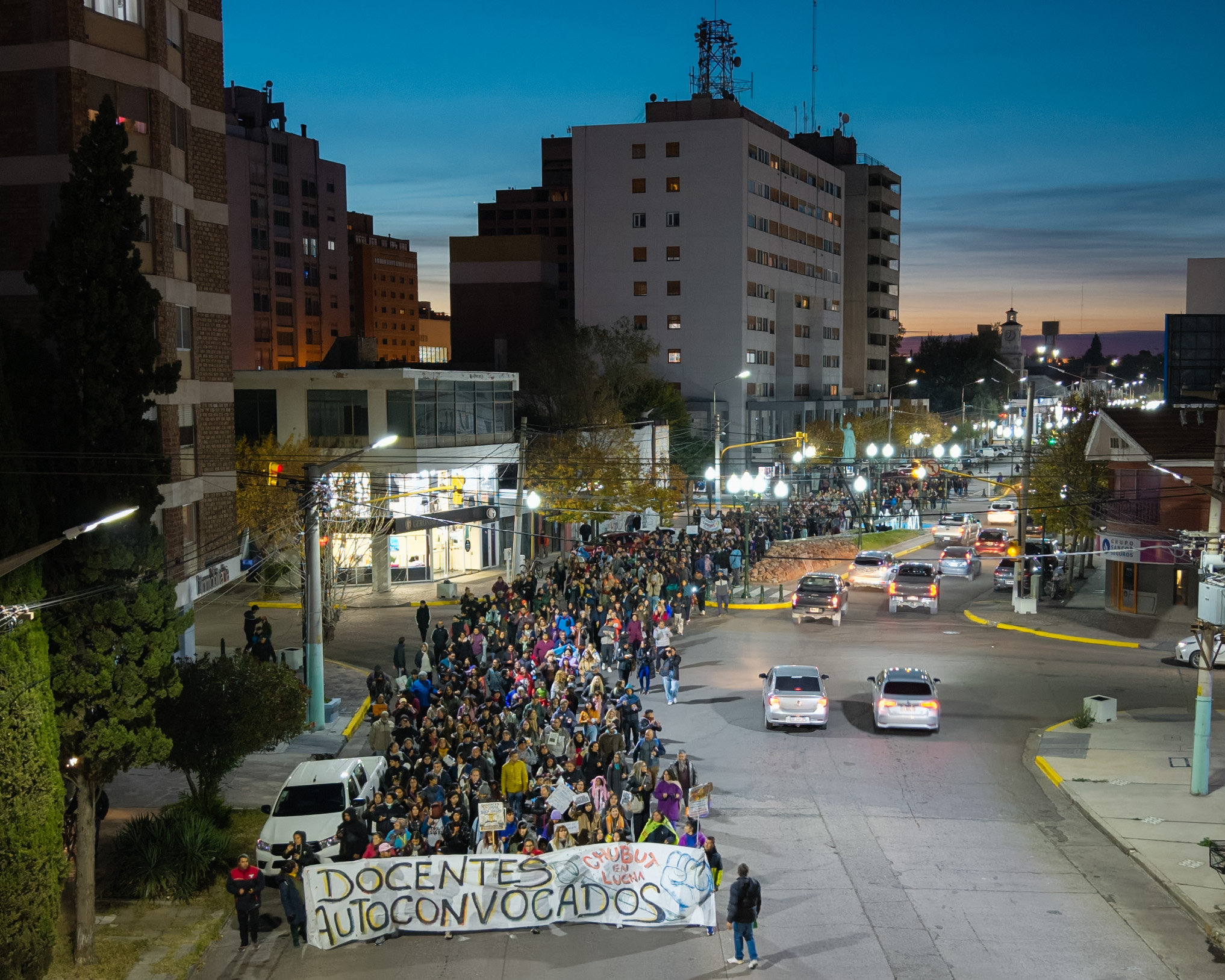 El reclamo salarial volvió a la calle en Trelew y expone el límite de la conciliación