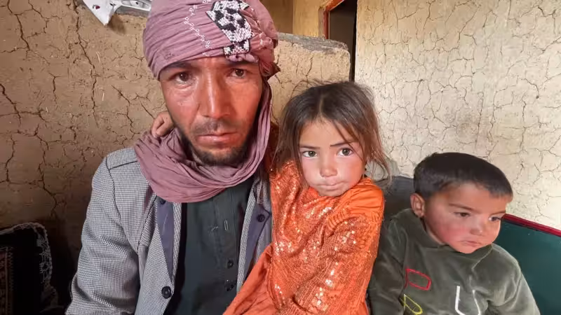 Vendió a su hija para sobrevivir: decisiones extremas en la crisis humanitaria de Afganistán